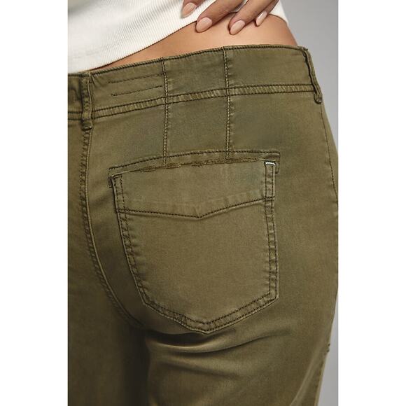 MSRP $140 Pilcro Demulune Boot Cut Utility Flare Size 30 Petite SAME DAY SHIP - Picture 5 of 7